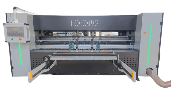 Scan Code Supported Mechanical Equipment with Handheld Hole Slotting and Creasing Support